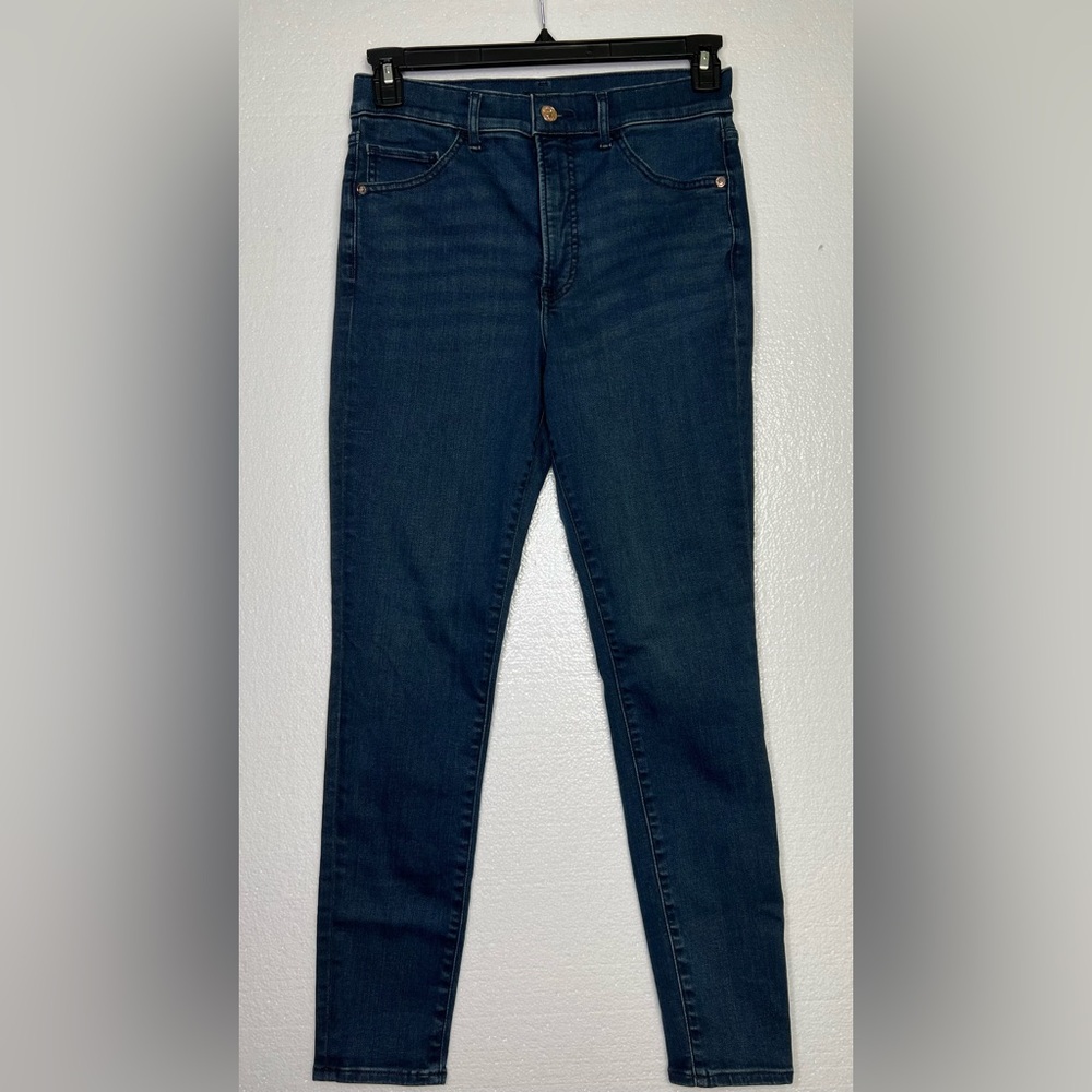 Express skinny high rise hyper stretch jeans size 6